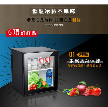 【ZANWA】30L 電子雙核芯變頻式小冰箱