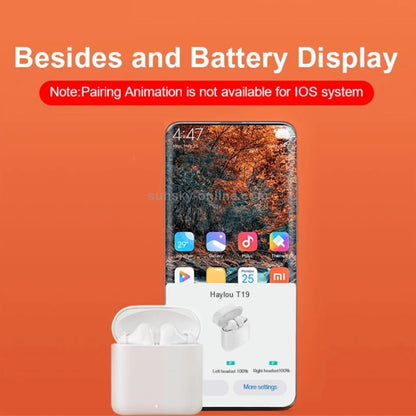 【Haylou】T19 TWS無線降噪藍牙耳機